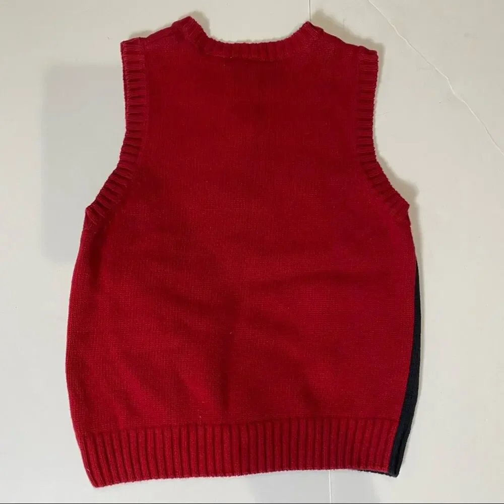 GYMBOREE sweater vest boys 3T ACE PILOT Diamond Argyle XS 3T 4T
